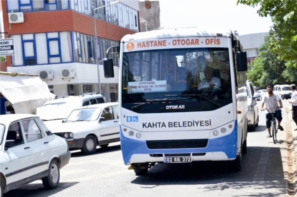 Kahta Belediyesinden Ücretsiz Ulaşım Hizmeti