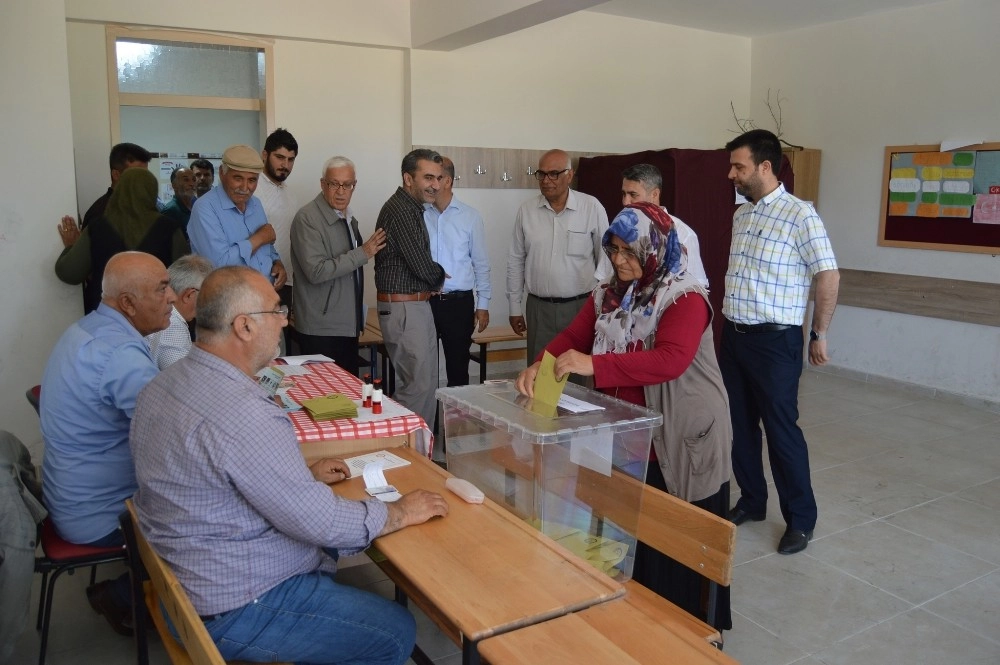 Kesmetepe Beldesinde Seçim Heyecanı