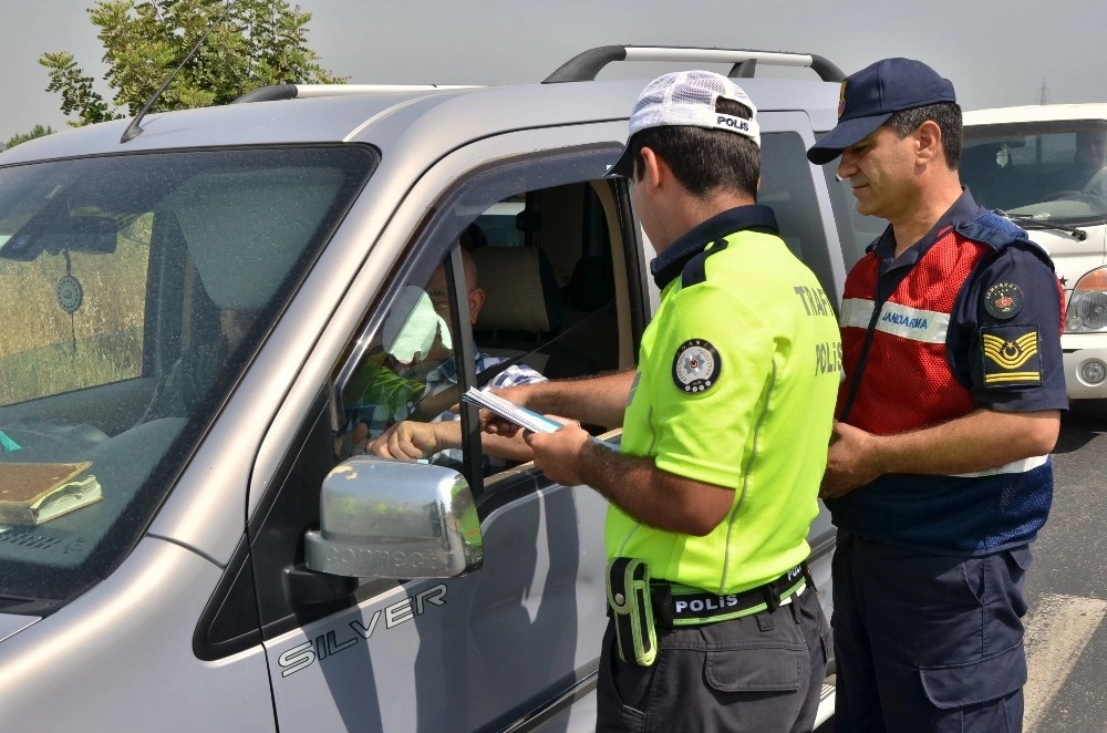 Polis Ve Jandarmadan Trafik Denetimi