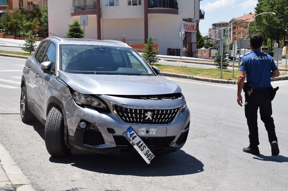 Malatyada Trafik Kazası: 1 Yaralı