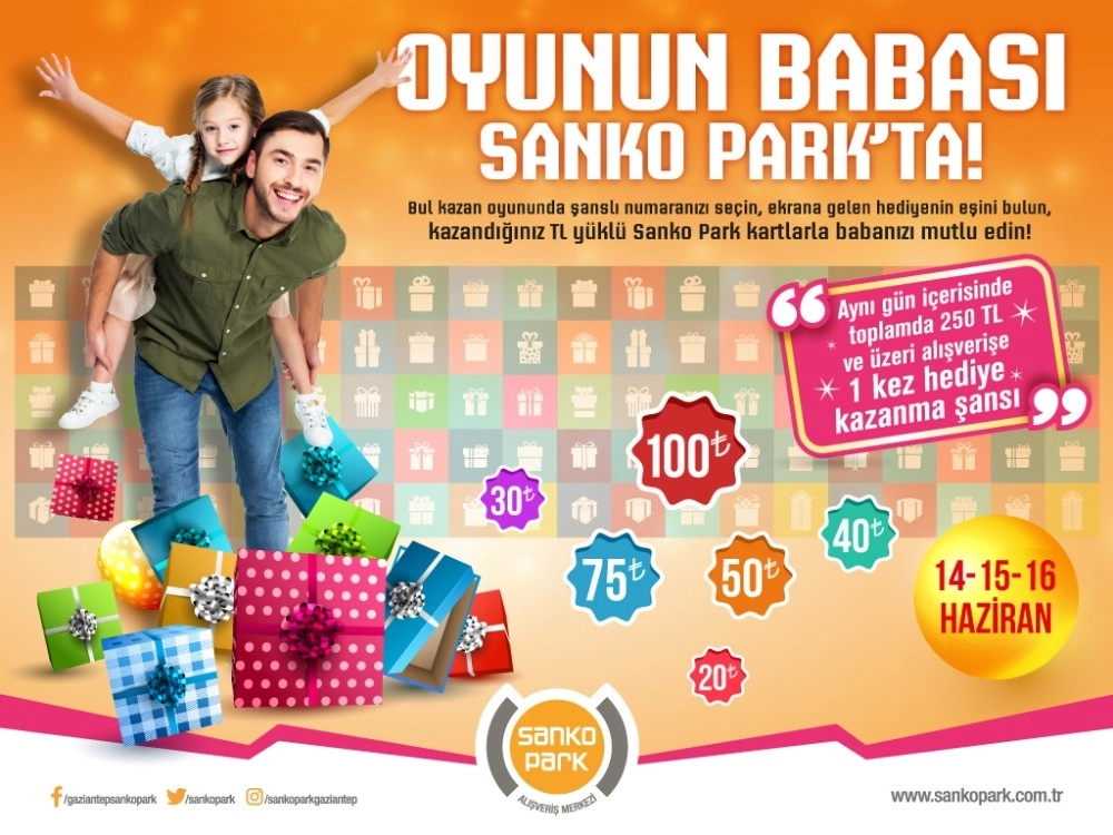 Oyunun “Babası” Sanko Parkta