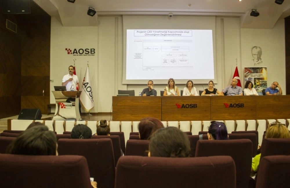 Aosbde "çevre Mevzuatı İstişare Toplantısı" Yapıldı