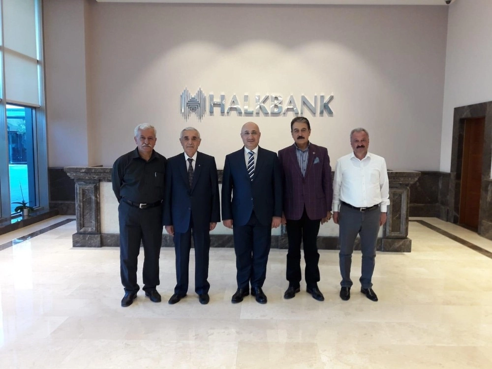 Evrenden Halk Bankası Genel Müdürü Arslana Ziyaret