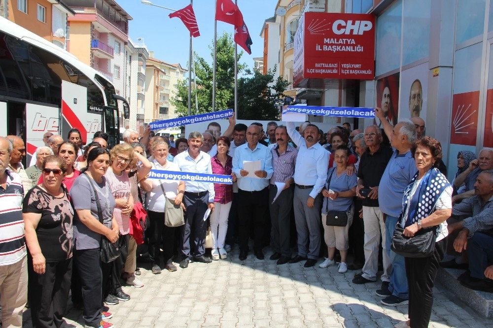 Chp İstanbul Seçimleri İçin Malatyadan Otobüs Kaldırdı