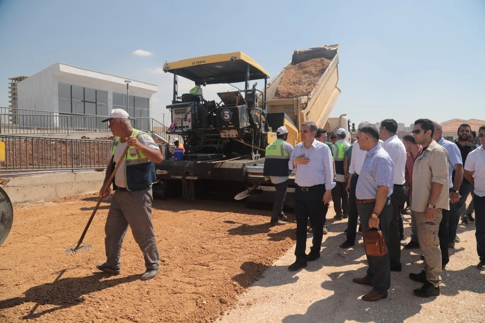 Beyazgül Çocuk Trafik Eğitim Parkını İnceledi