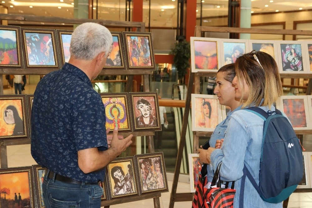 Diyarbakırın Van Goghundan Çocuk Esirgeme Kurumuna Destek Sergisi