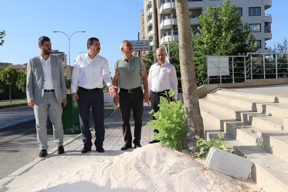 Karaköprüde Sorunlar Yerinde İnceleniyor