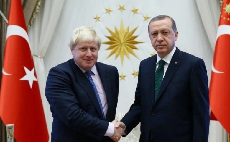 Cumhurbaşkanı Erdoğan’dan Boris Johnson’a tebrik