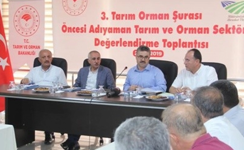 Tarım ve orman sektörü masaya yatırıldı