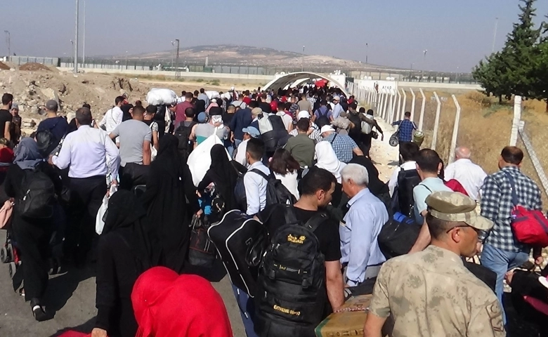 Kilis'te ülkelerine giden Suriyeli sayısı 26 bine ulaştı