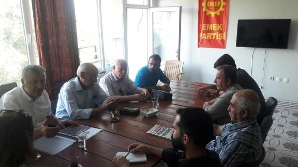 HDP heyeti Emek Partisi Antep İl Örgütünü ziyaret etti