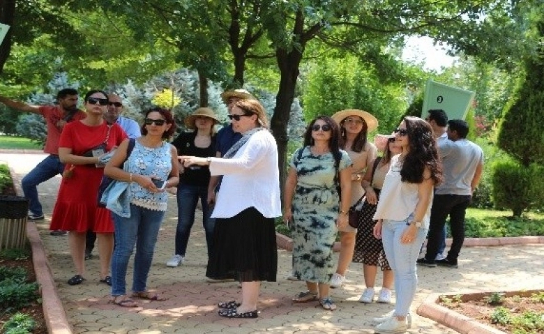 Mersin ekibi şehri  güzelleştirmek için Gaziantep'i inceliyor