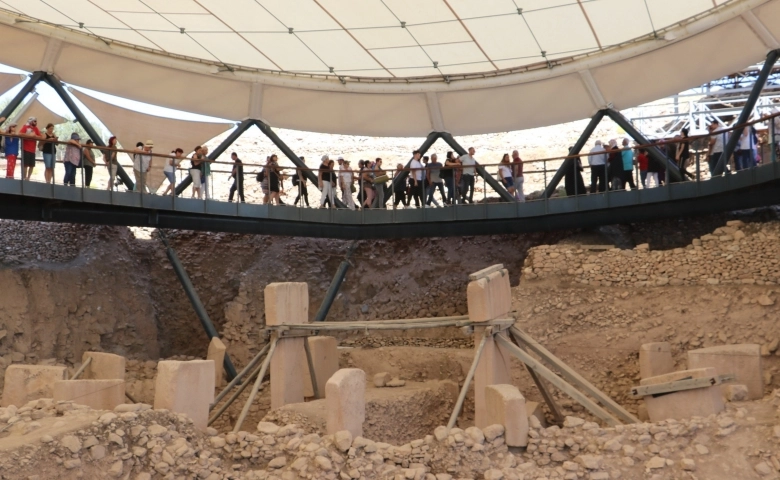 Görme engelli vatandaşlar  göbeklitepe’yi dinleyerekte gezebiliyorlar