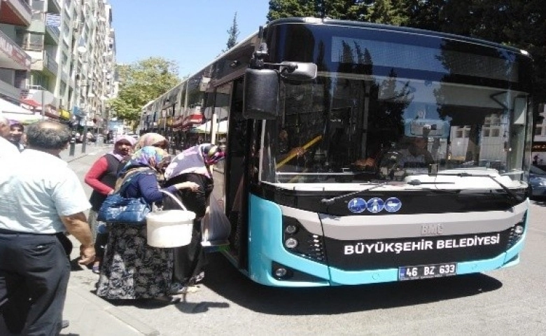 Kahramanmaraş toplu taşımada 4. oldu