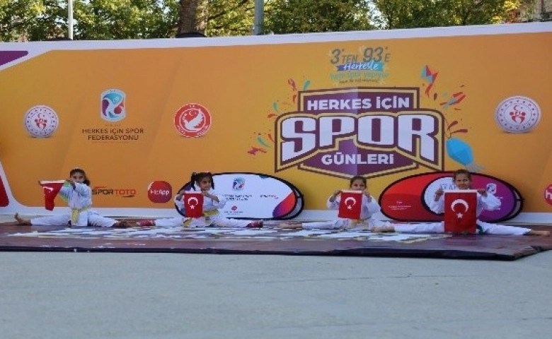 Hatay’ın Yayladağı ilçesinde herkes için spor etkinliği