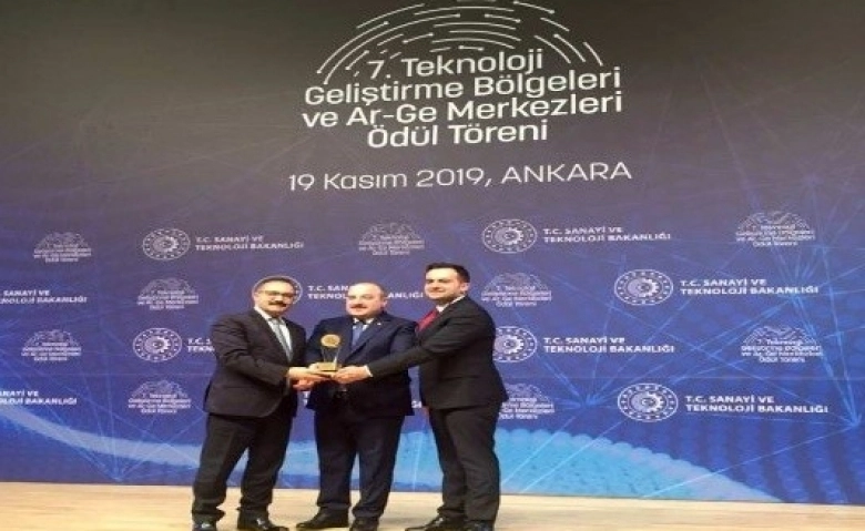 Gaziantep Teknopark'a ikincilik ödülü