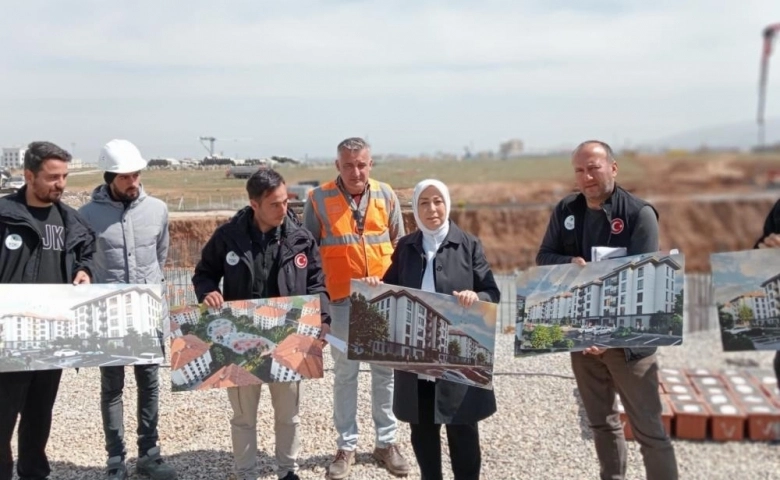 Malatya’daki TOKİ konutları için çalışmalar sürüyor