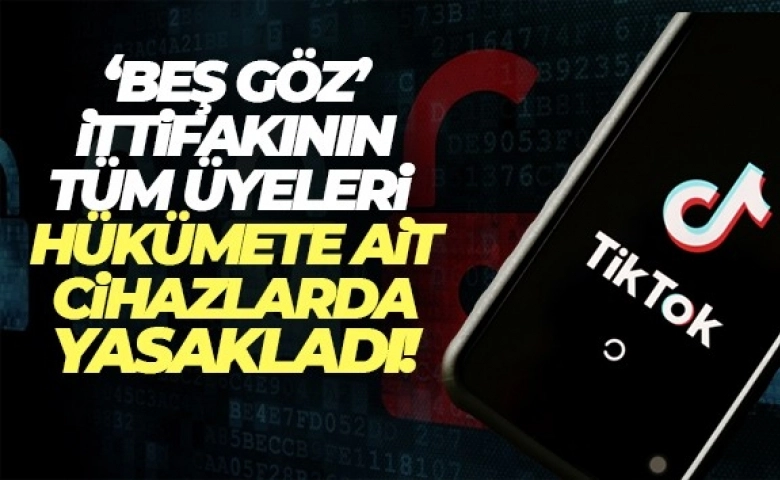 Hükümete ait cihazlarda TikTok yasağı