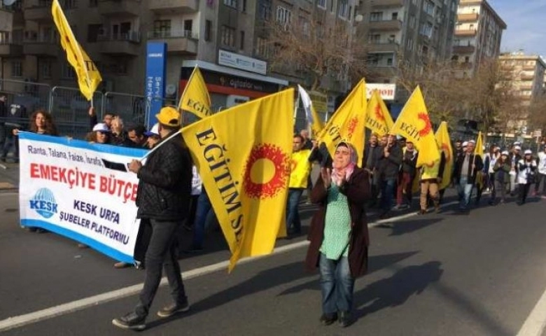 Doğu ve Güneydoğu şehirlerindeki çalışanlar Diyarbakır’da miting yaptı