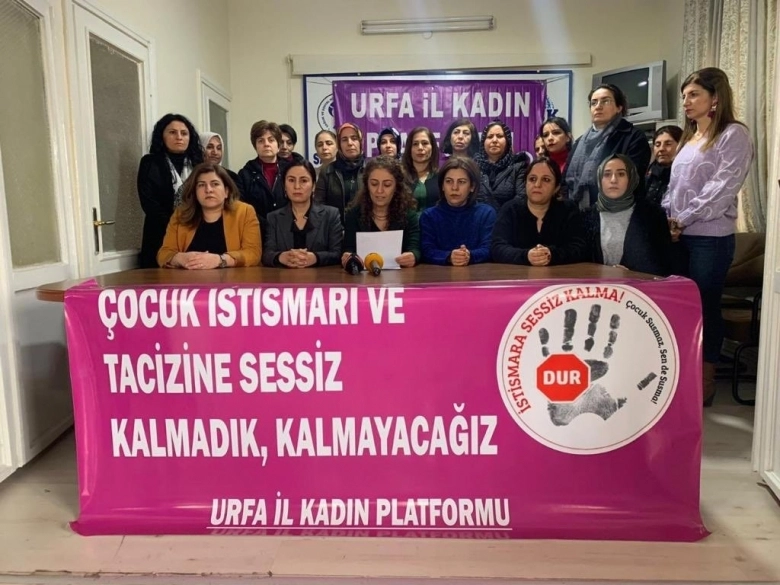 Urfalı kadınlar “Çocukların Cinsel İstismarının Affı Olmaz!”