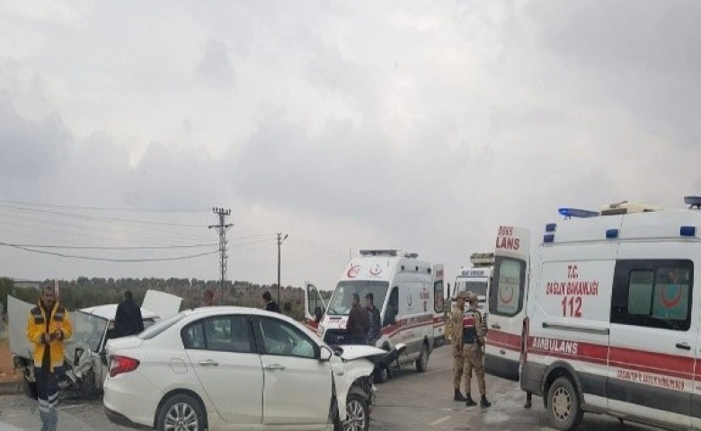 Gaziantep-Şanlıurfa kara yolunda trafik kazası: 7 yaralı