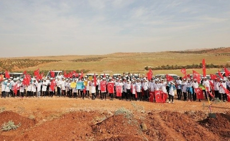 Gaziantep Şehitkamil'de Milyonlarca metrekare yeşil alan oluşturuldu