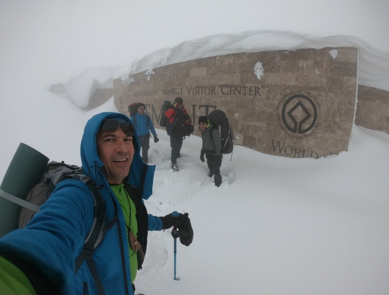 Nemrut Dağı’nda dağcılara tipi engeli