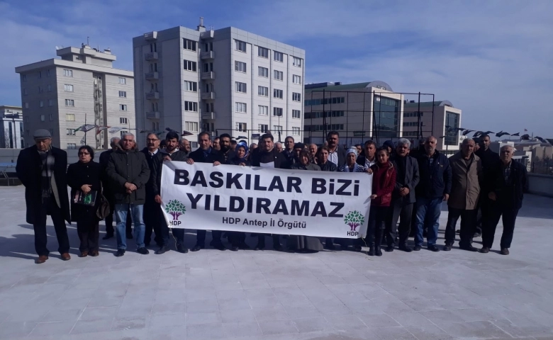 HDP Gaziantep il örgütü parti binasına saldırıyı kınadı