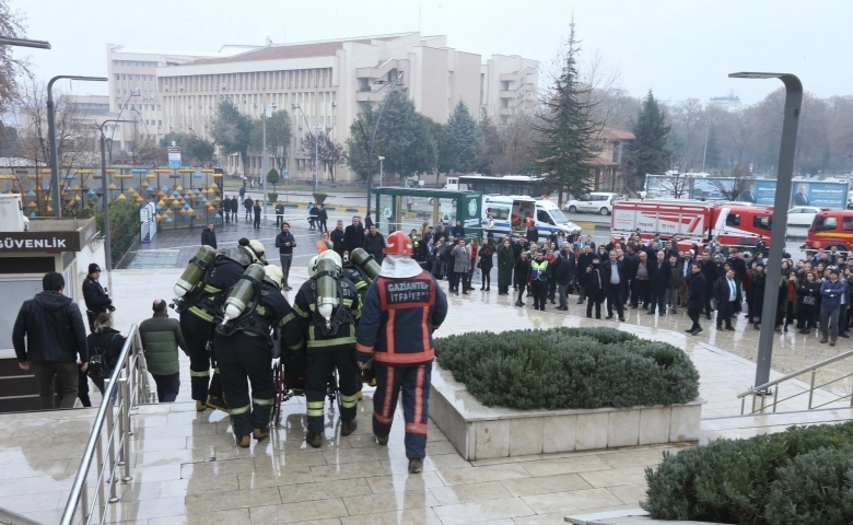 Gaziantep Büyükşehir’den yangın tatbikatı