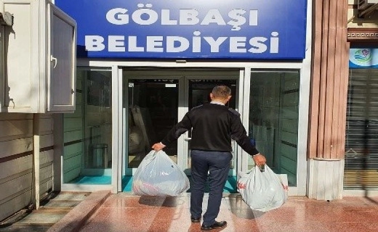 Gölbaşı Belediyesi Elazığ'a yardım gönderdi