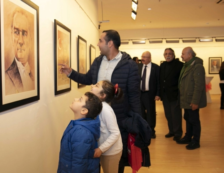 SANKO Sanat Galerisi'ndeki sergi 7 Şubat'a kadar gezilebilecek