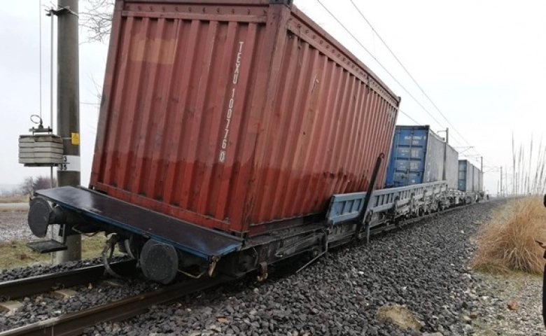 Kahramanmaraş’ta tren vagonu raydan çıktı