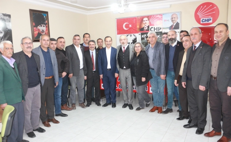 Adıyaman AK Parti İl heyetinden CHP İl Başkanlığına ziyaret