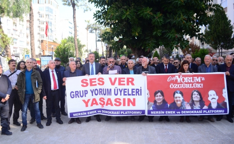 Mersin Emek Ve Demokrasi Platformu;  Grup Yorum Yaşasın