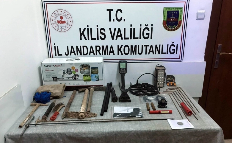 Kilis'te Tarihi eser operasyonu