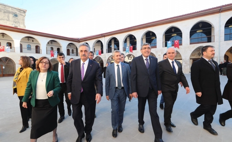 Gaziantep Mecidiye Hanı Hayati Yazıcı’yı ağırladı