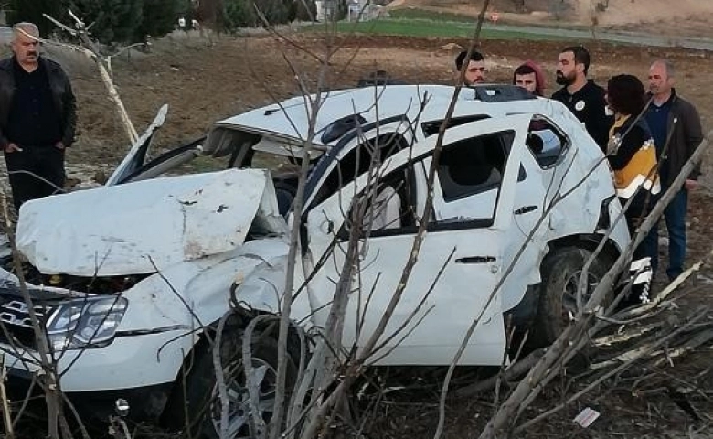 Adıyaman'da Kaza yapan araç 8 saat sonra fark edildi