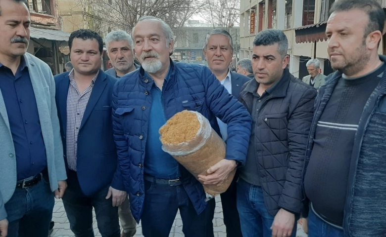 Adıyaman CHP il heyeti tütüncülerle bir araya geldi