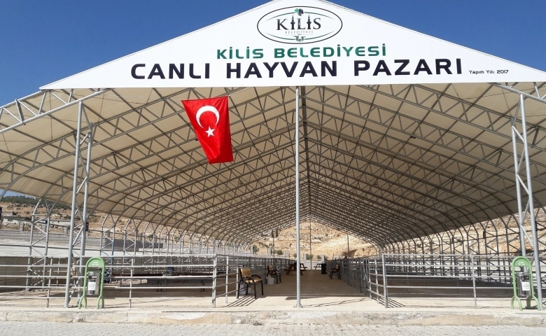 Kilis'te hayvan pazarı korona virüs tedbirleri kapsamında kapatıldı