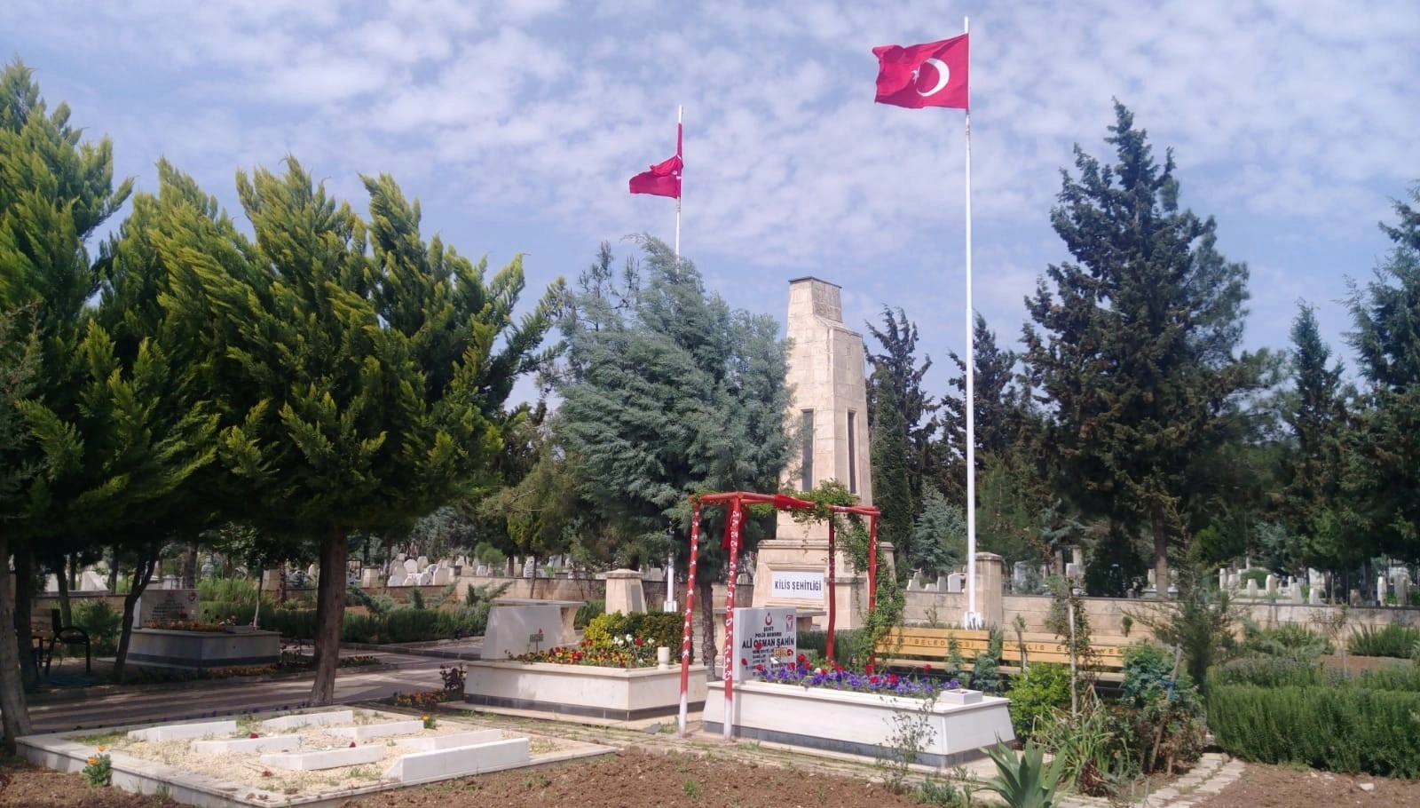 Kilis’te şehitlik yeniden düzenlenecek