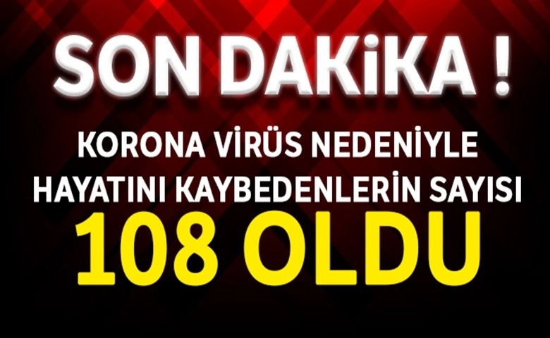 Ölü sayısı 108 oldu