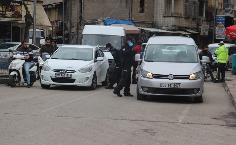 Kilis’te “evde kalın” uygulaması sıklaştı