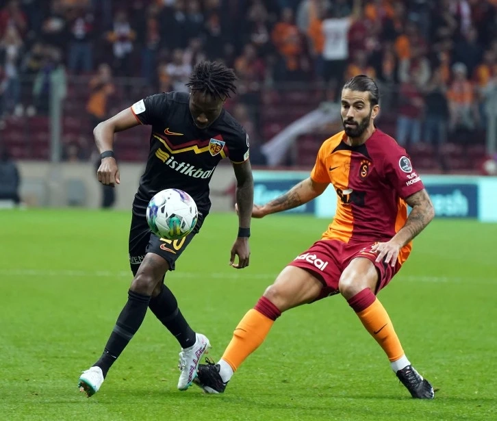 Kayseri üzgün, Galatasaray Kayserispor'a gol oldu yağdı 