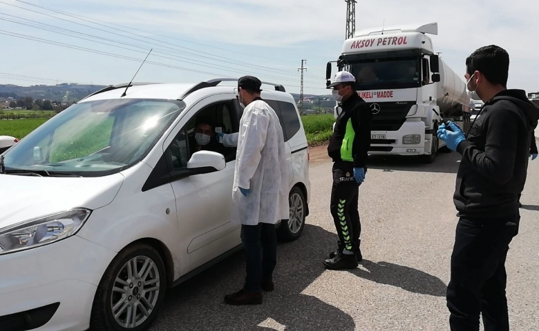 Osmaniye’de  giriş çıkışlar sıkı kontrol altında