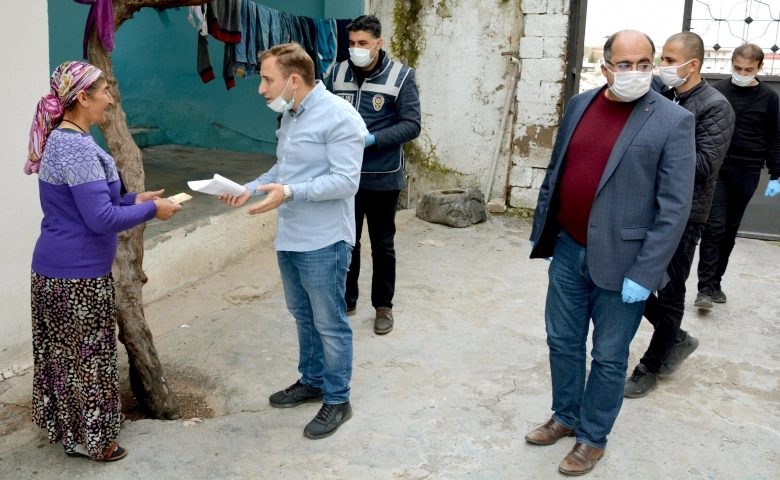 Araban Kaymakamı Mutlu'dan yaşlılara maaş sevinci