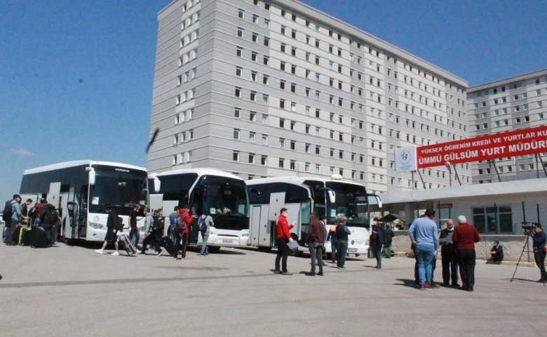 Gaziantep’te karantinada bulunan 520 kişi memleketlerine gönderildi