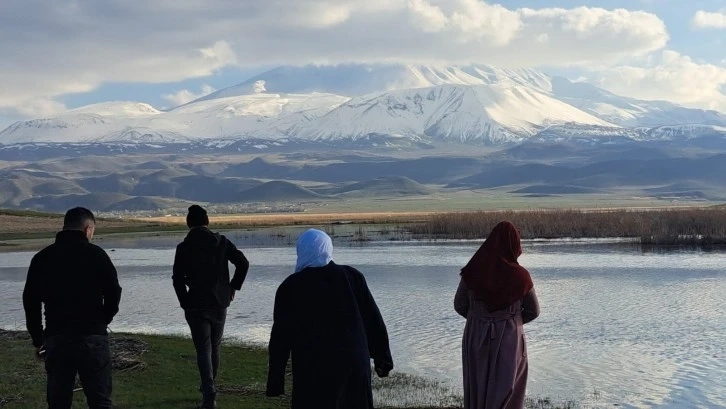 Bitlis’te Süphan Dağı beyaza büründü