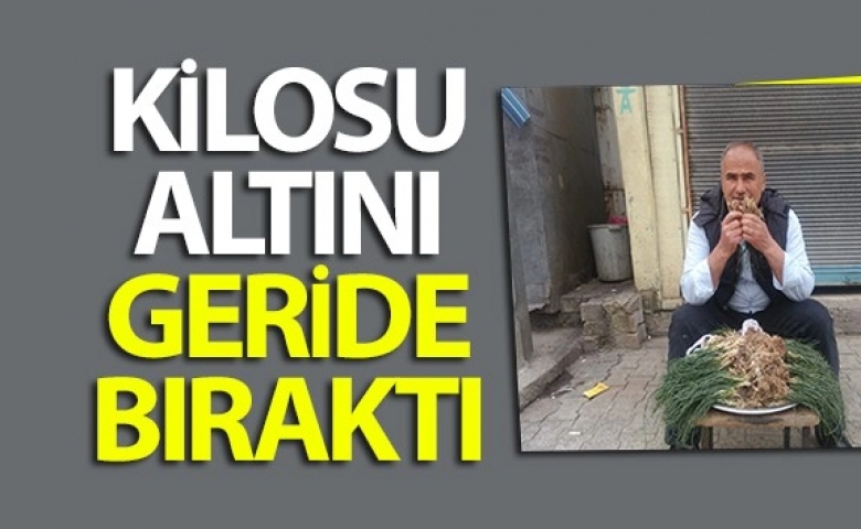 Kilosu altını geride bıraktı