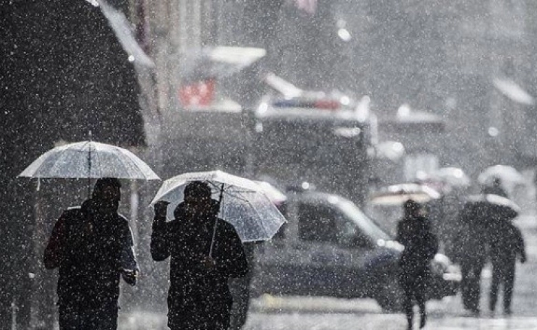 Meteoroloji'den sağanak yağış uyarısı