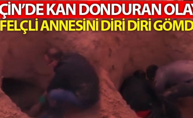 Çinli adam, felçli annesini diri diri gömdü